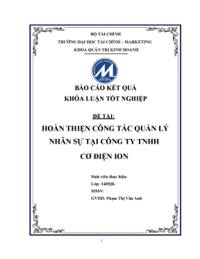Những Đề Tài Luận Văn Tốt Nghiệp Hấp Dẫn