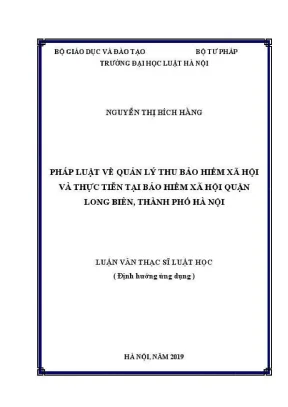 Quản lý thu bảo hiểm xã hội: Thực tiễn tại Long Biên, Hà Nội