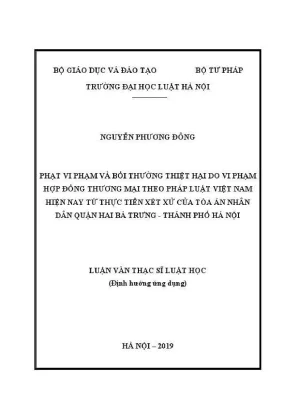 Phân tích pháp luật về phạt vi phạm và bồi thường thiệt 