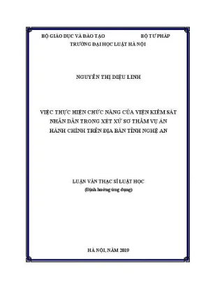 Chức Năng Của Viện Kiểm Sát Nhân Dân Trong Xét Xử Hành