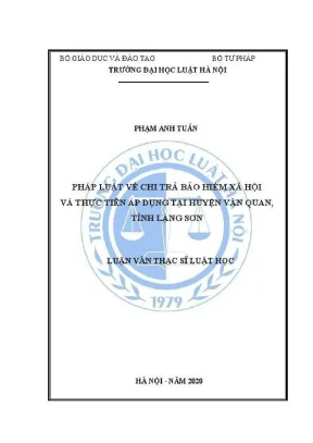 Nghiên cứu về chi trả bảo hiểm xã hội tại huyện Văn