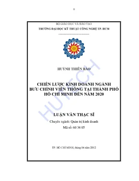 Chiến lược kinh doanh bưu chính viễn thông tại TP.HCM