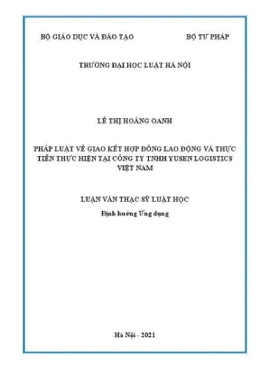 Nghiên cứu giao kết hợp đồng lao động tại Yusen