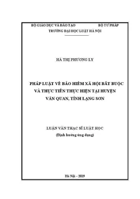 Thực tiễn áp dụng bảo hiểm xã hội bắt buộc tại huyện Văn