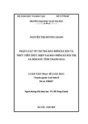 Thực trạng chi trả bảo hiểm xã hội tại Bỉm Sơn, Thanh Hóa
