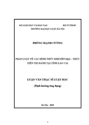 Khuyến mại thực tiễn tại Lào Cai: Nghiên cứu luật học