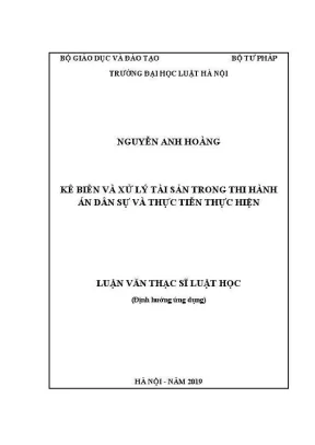 Kê biên và xử lý tài sản trong thi hành án dân sự: Thực