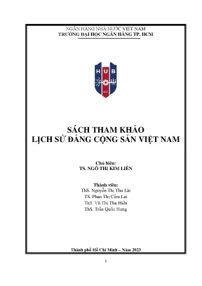 Tài liệu tham khảo về lịch sử Đảng Cộng sản Việt Nam