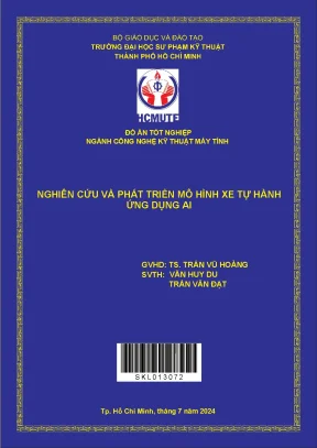 Mô Hình Xe Tự Hành Ứng Dụng AI: Đồ Án Tốt Nghiệp