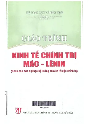 Giáo trình Kinh tế Chính trị Mác-Lênin cho Đại học không 
