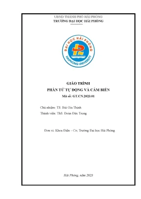 Hướng Dẫn Chi Tiết Về Phần Tử Tự Động và Cảm Biến