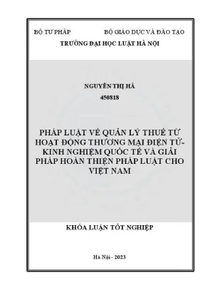 Quản lý thuế từ thương mại điện tử: Kinh nghiệm quốc tế