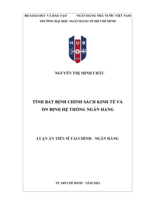 Tác động của bất định chính sách kinh tế đến ổn định hệ