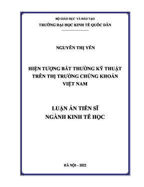 Hiện tượng bất thường trên thị trường chứng khoán Việt Nam