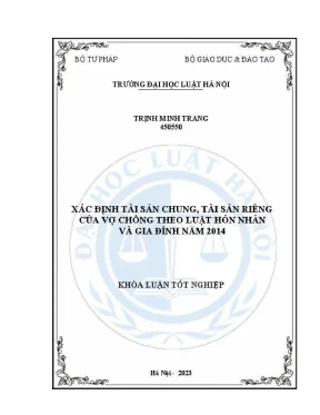 Phân Biệt Tài Sản Chung và Riêng của Vợ Chồng Theo Luật 