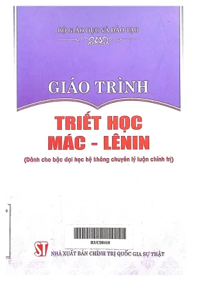 Giáo Trình Triết Học Mác-Lênin Dành Cho Sinh Viên Không 