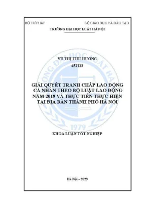 Giải Quyết Tranh Chấp Lao Động Cá Nhân Theo Bộ Luật Lao 