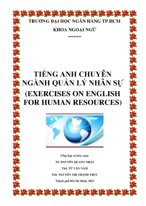 Học Tiếng Anh Chuyên Ngành Quản Lý Nhân Sự Hiệu Quả
