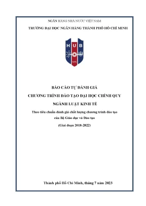 Đánh giá chương trình đào tạo luật kinh tế tại đại học