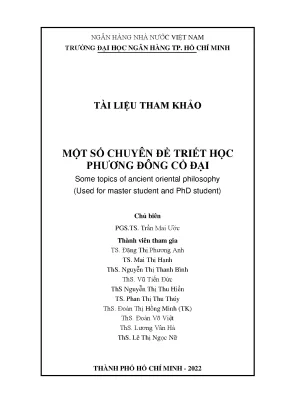 Khám Phá Chuyên Đề Triết Học Phương Đông Cổ Đại