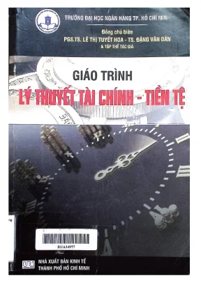 Giáo Trình Tài Chính Tiền Tệ: Lê Thị Tuyết Hoa và Đồng 