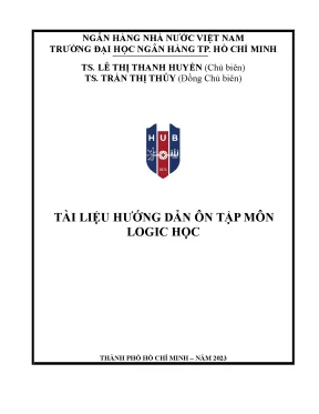 Hướng Dẫn Ôn Tập Logic Học Hiệu Quả