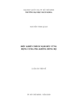 Nghiên cứu mạng và hệ thống điều khiển bền vững cho động 