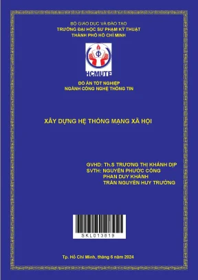 Xây Dựng Hệ Thống Mạng Xã Hội Trong Đồ Án Tốt Nghiệp 