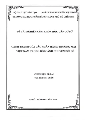 Cạnh tranh ngân hàng thương mại Việt Nam trong kỷ nguyên 