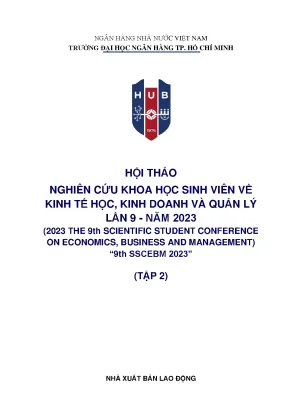 Hội thảo Khoa học Sinh viên Kinh tế và Quản lý 2023 - Tập 2