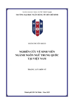 Nghiên cứu sinh viên ngành ngôn ngữ Trung Quốc tại Việt Nam
