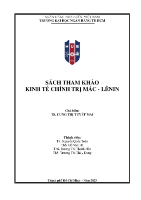 Sách Kinh Tế Chính Trị Mác - Lênin Cần Đọc
