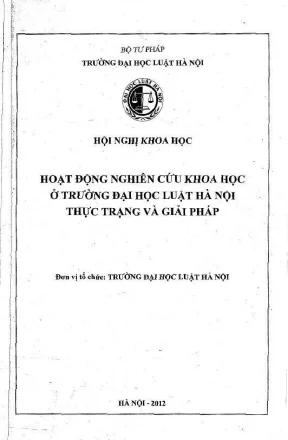 Giải pháp nâng cao hoạt động nghiên cứu khoa học tại Đại