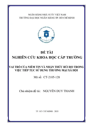 Niềm Tin và Nhận Thức Rủi Ro: Yếu Tố Quyết Định Trong