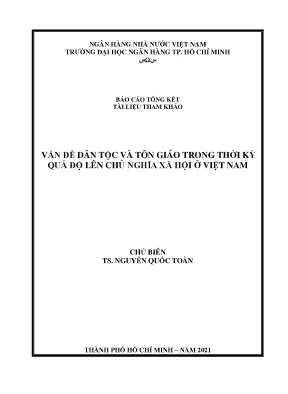 Tổng kết nghiên cứu về dân tộc và tôn giáo trong quá 