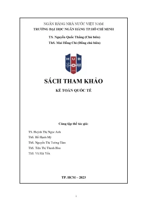 Hướng Dẫn Sách Tham Khảo Kế Toán Quốc Tế