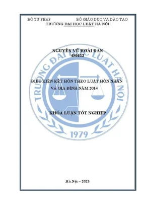 Điều kiện kết hôn theo Luật Hôn nhân và Gia đình 2014