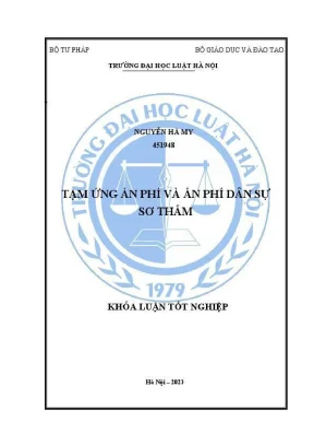 Tìm Hiểu Về Tạm Ứng Án Phí Và Án Phí Dân Sự Sơ Thẩm