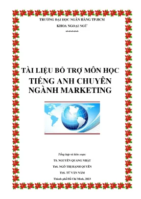 Tài liệu tiếng Anh chuyên ngành Marketing hiệu quả