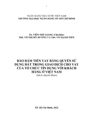 Bảo Đảm Tiền Vay Qua Quyền Sử Dụng Đất Tại Việt Nam