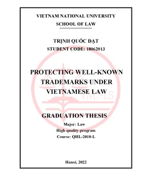 Bảo vệ thương hiệu nổi tiếng theo luật Việt Nam