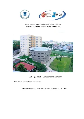 Báo cáo tự đánh giá chương trình cử nhân Kinh tế Quốc tế