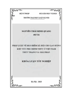Giải pháp bảo hiểm xã hội cho lao động phi chính thức 