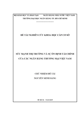 Sức Mạnh Thị Trường và Ổn Định Tài Chính Ngân Hàng