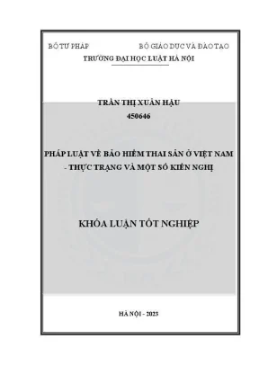 Thực trạng và kiến nghị về bảo hiểm thai sản tại Việt Nam