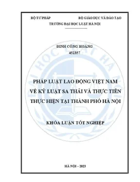 Kỷ Luật Sa Thải Trong Pháp Luật Lao Động Việt Nam Tại Hà Nội