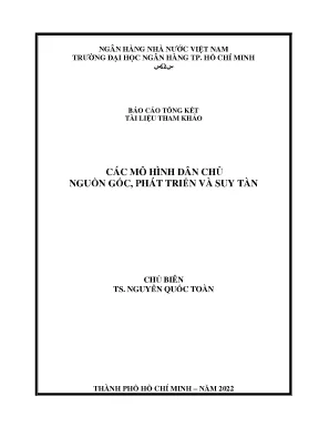 Tổng kết mô hình dân chủ: Nguyên nhân phát triển và suy tàn