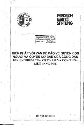 Bảo Vệ Quyền Con Người: Kinh Nghiệm Việt Nam và Đức