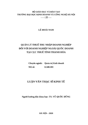Thuế Thu Nhập Doanh Nghiệp: Hướng Dẫn Cho Doanh Nghiệp