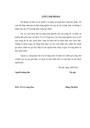 Nhân tố ảnh hưởng đến quyết định chọn ngành học của sinh